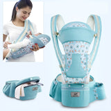 Mochila portabebés ergonómica: asiento de cadera cómodo y de apoyo para bebés y niños pequeños