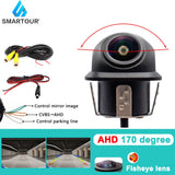 1080P AHD Car Backup Camera with Night Vision and Parking Guidelines