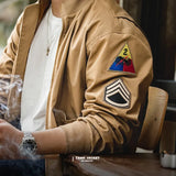 Men’s Military-Style Spring Jacket – Lightweight Tactical Bomber with Pockets (Up to 6XL)