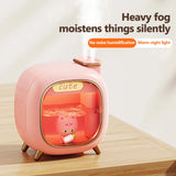 Humidificador ultrasónico con forma de muñeca adorable: difusor de aroma y pulverizador con boquilla doble