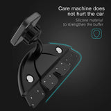 Soporte universal para teléfono con ranura para CD: soporte seguro y manos libres para teléfono en el automóvil
