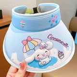 Sanrio Character Sun Hat - Cinnamoroll & Kuromi UV Protection Bucket Hat for Kids