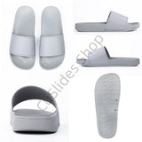 Men’s Street Style Summer Slides – Comfortable PU Slippers for Outdoor Use