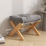 Foldable Wooden Footstool – Compact & Stylish Ottoman for Home & Office