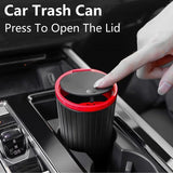 Universal Mini Car Trash Bin – Compact & Leakproof Auto Garbage Can