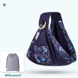 Portabebés de malla de algodón con diseño floral, soporta hasta 132 libras, para bebés y niños pequeños