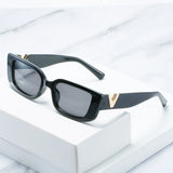 UV400 Rectangle Sunglasses for Women – Trendy Beach & Travel Eyewear