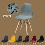 Luxury Stretch Velvet Chair Covers - Elegant, Snug Fit for Weddings & Home Dining