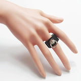 Vintage Punk Star Chain Leather Bracelet – Stylish Geometric Design for Men and Women