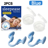 Comfortable Silicone Anti-Snoring Nose Clip for Improved Sleep