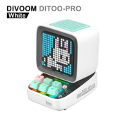 Mini Retro Bluetooth Pixel Art Speaker with LED Display & Alarm Clock – Portable Wireless Music & Gaming Companion