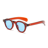 Women's Oval Fashion Sunglasses – UV400 Gradient Lenses for Stylish Protection