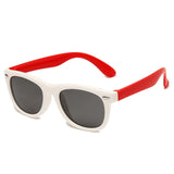 Gafas de sol clásicas de silicona para niños: protección UV400 para niños y niñas