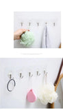 Transparent Suction Hook - Strong, Non-Punching Adhesive Wall Hook for Home & Kitchen