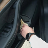 Papelera para Tesla Model 3: contenedor de basura y almacenamiento con puerta lateral a medida
