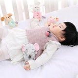 Sonajeros de peluche suaves para bebés: adorables anillos de animales para el aprendizaje temprano
