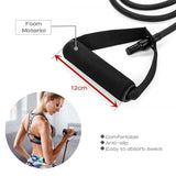 Adjustable Resistance Bands for Home Workout – 3-Level Yoga Pull Rope for Muscle Toning & Strength Training