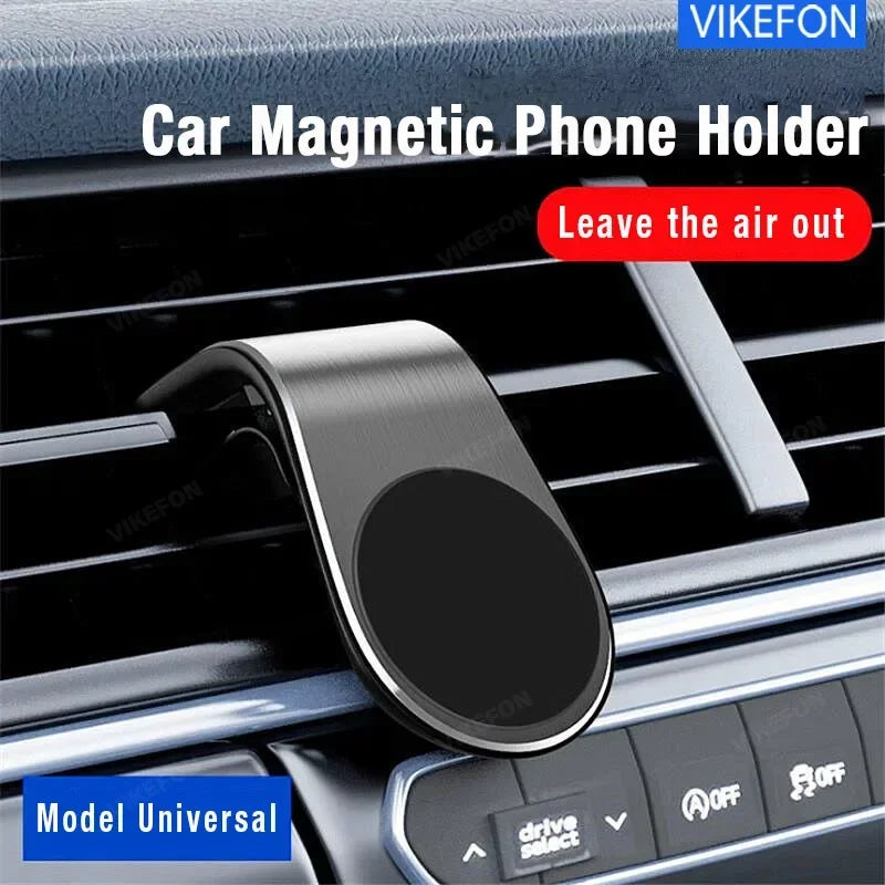 Soporte magnético para teléfono de coche: soporte universal para rejilla de ventilación para iPhone, Huawei, Samsung y más