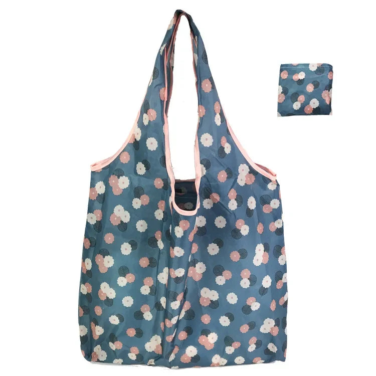 Reusable Foldable Shopping Bag – Eco-Friendly, Large Capacity & Stylish