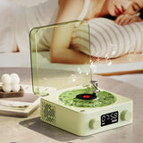 Mini Retro White Noise Bluetooth Speaker – Portable Vintage Sleep Aid with RGB Lights & Nature Sounds