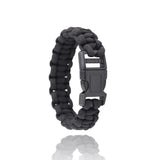 Tactical Paracord Survival Bracelet – 7-Strand 4mm Emergency Rope for Outdoor Adventures