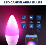 eWelink E14 Smart WiFi & Zigbee LED Candle Bulb – RGBCW | Voice & App Control