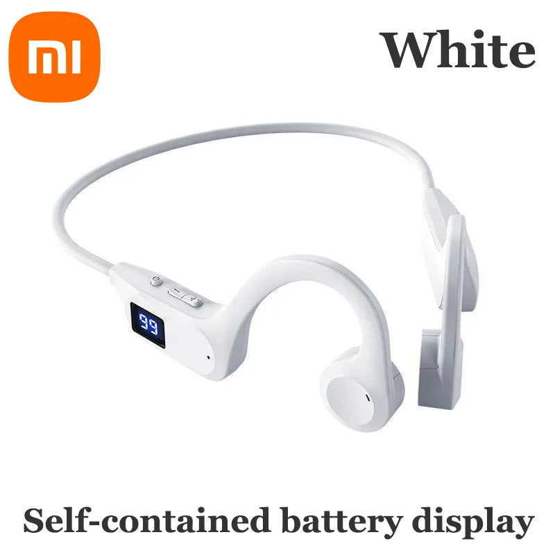 Auriculares inalámbricos de conducción ósea Xiaomi, deportivos, para natación, compatibles con Bluetooth, manos libres con micrófono para correr, auriculares X7