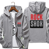 RockShox MTB Windbreaker Jacket – Waterproof Cycling Hoodie for Men & Women