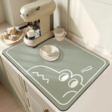 Super Absorbent Kitchen Drying Mat | Non-Slip Quick-Dry Drain Pad