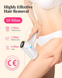 Painless IPL Laser Hair Removal Device for Women & Men – Full Body & Facial Use
