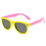Gafas de sol clásicas de silicona para niños: protección UV400 para niños y niñas