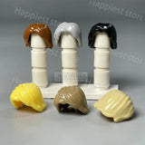 Customizable Figure Hairstyle Building Blocks - 50+ Hair & Head Accessories for LEGO-Compatible Figures