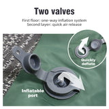 Compact Inflatable Camping Sleeping Pad for Outdoor Comfort