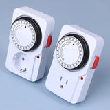 24-Hour Programmable Timer Switch - Smart Outlet for Energy Saving & Automation