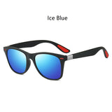 Vintage Square Unisex Sunglasses – Polarized Anti-Glare UV400 Shades for Driving & Fishing