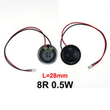 8 Ohm Mini Horn Speaker – Ultra-Thin 0.5W Loudspeaker (20mm-30mm Diameter Options)