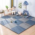 16 alfombrillas de juego para bebés: baldosas de espuma EVA entrelazadas, suaves y seguras