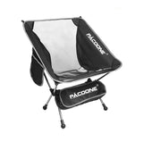 Ultralight Foldable Aluminum Camping Chair – Portable Outdoor Seat with Mesh Panels