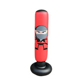 Inflatable Punching Bag for Adults & Kids - 160cm PVC Kickboxing Training Bag