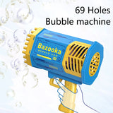 40/69 Hole Bubble Machine - High-Capacity Party Blower for Kids & Adults