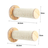 Wall-Mounted Wooden Cat Shelf – Space-Saving Cat Climbing Furniture