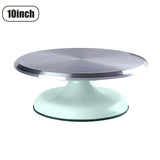 Aluminum Alloy Cake Turntable Rotating Decorating Stand for Perfect Cake Designs