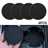 🚗 4 posavasos universales para coche: antideslizantes y elegantes ✨