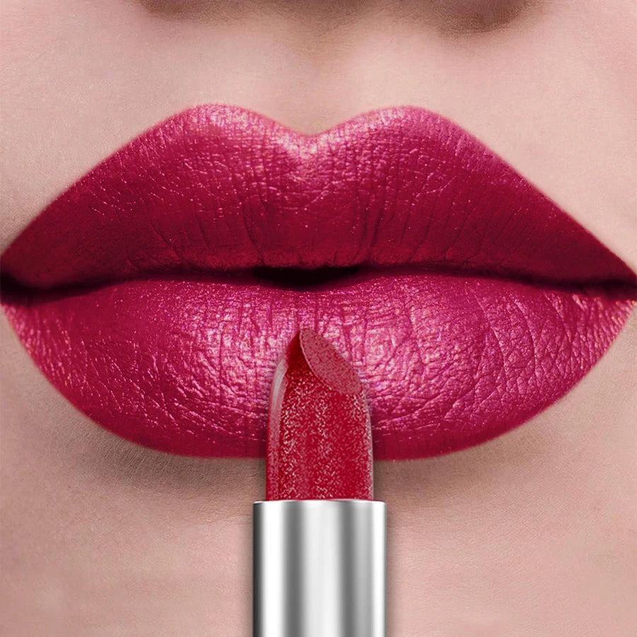 Moisturizing Glitter Lipstick with Color-Changing Gloss Effect