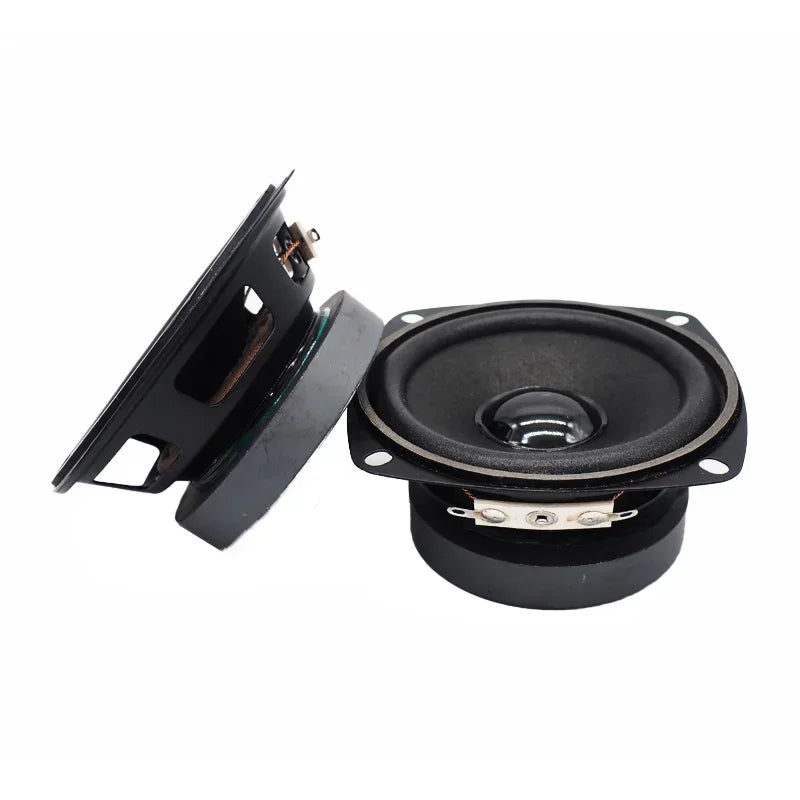 Portable Stereo Metal Speakers – Dual Full-Range Sound System for Home Use