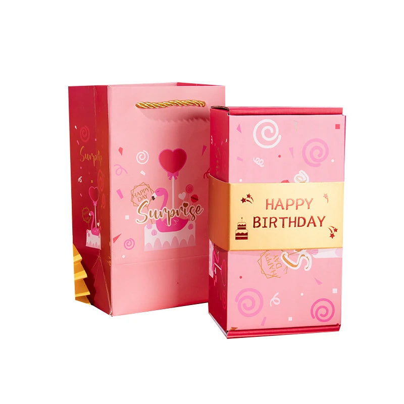 Surprise Bounce Gift Box – Fun & Festive Pop-Up Money Box for Any Occasion