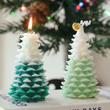 Christmas Tree Scented Candle – Festive Soy Wax Aromatherapy Candle for Holiday Décor & Gifts