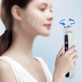 3-in-1 RF EMS Facial Roller - Skin Tightening & Anti-Aging Massager with Heating