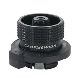 Alpine Gas Tank Adapter - Cartridge to Flat Tank Converter for Camping Stoves