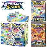 Pokemon Card Booster Set – Prismatic Evolutions & Brilliant Stars (324/360 Cards)
